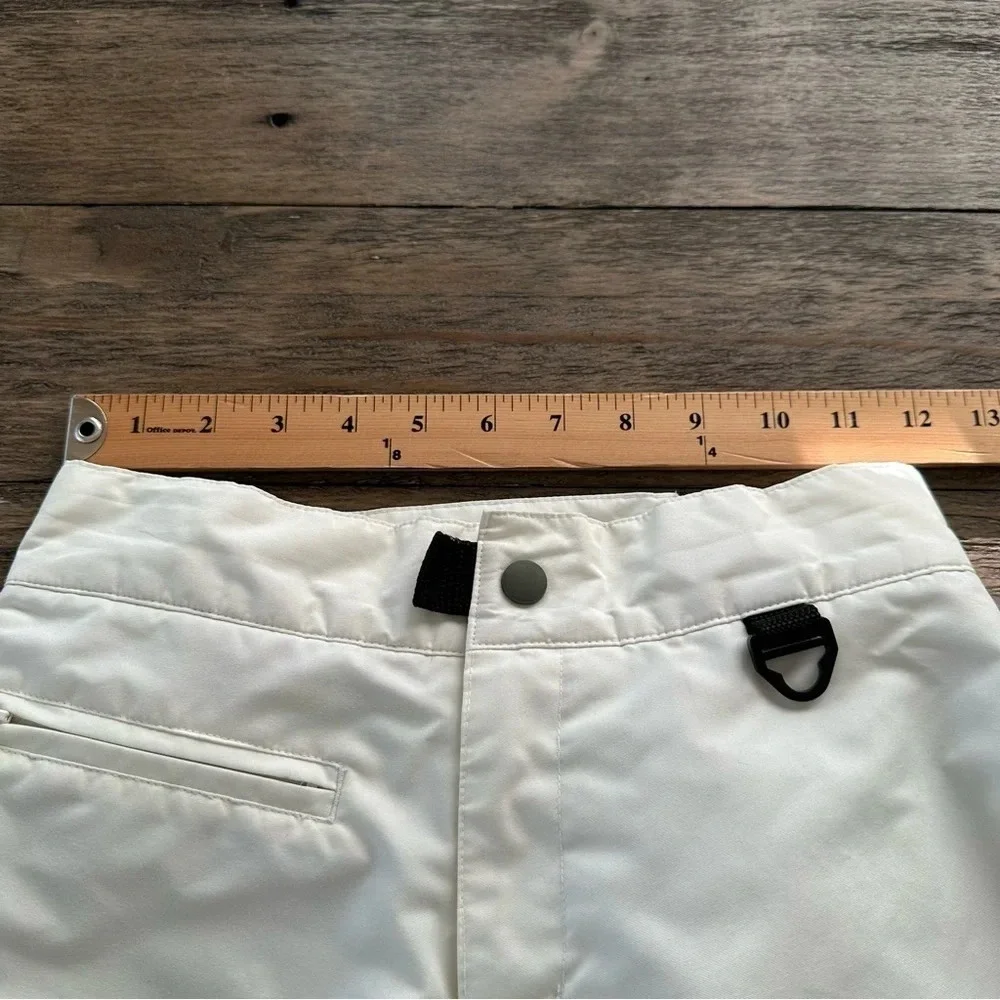 Turbine Girls size Medium Cream Performance Snowboarding Pants Ski‎ Winter Cream